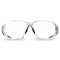 Edge Eyewear Nevosa Safety Eyewear, Black Frame, Clear Vapor Shield Lenses XV411VS - alternate 3